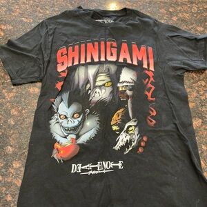 Death Note Japanese Anime Manga  T Shirt SIZE S Large Graphic SIZE S